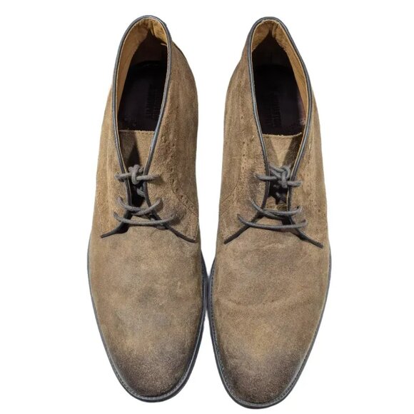 Johnston & Murphy Ankle Boots Brown Suede Sz 9.5 M EUC main image 7